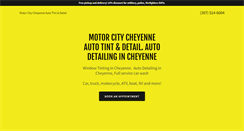 Desktop Screenshot of motorcitycheyenne.com