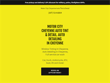 Tablet Screenshot of motorcitycheyenne.com